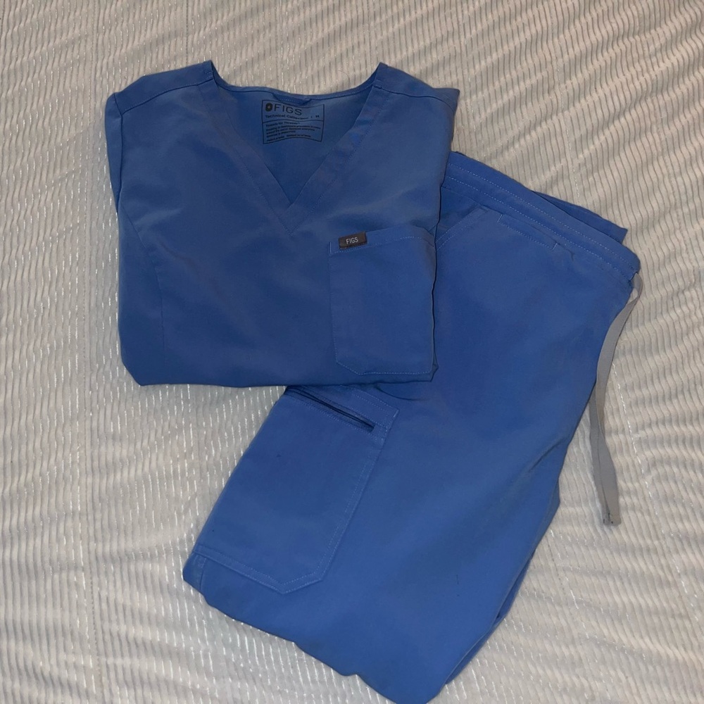 Ceil Blue - Figs Scrub Set